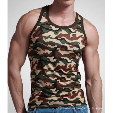 Sublimación Sexy Hombre Tank Top Fabricante